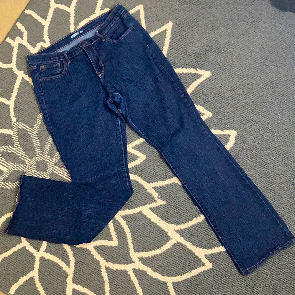 Old Navy Boot Cut Curvy Jeans 14 Long High Rise